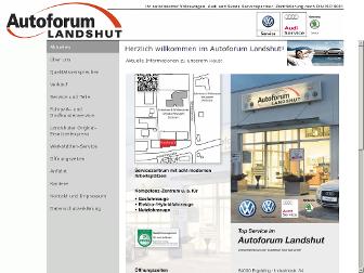autoforum-landshut.de website preview