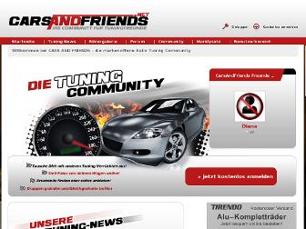 carsandfriends.net website preview