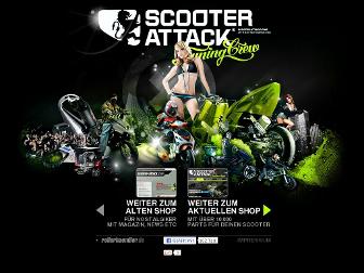 scooter-attack.com website preview