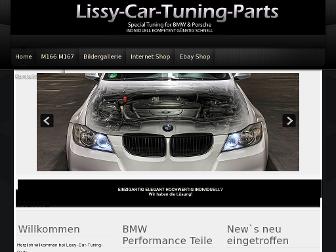 lissy-car-tuning-parts.com website preview