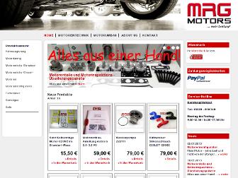 mrg-motors.de website preview