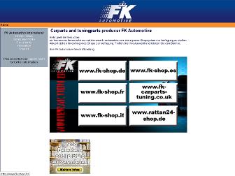 fk-automotive.com website preview