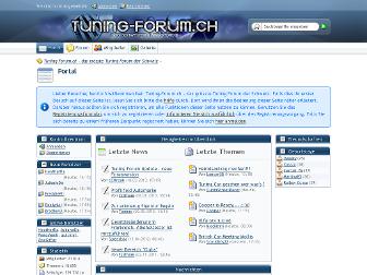 tuning-forum.ch website preview