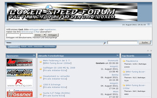 boxer-speed.de website preview