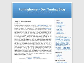 tuninghome.de website preview
