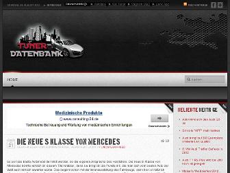 tuner-datenbank.de website preview