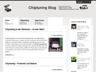 chiptuning-blog.de website preview