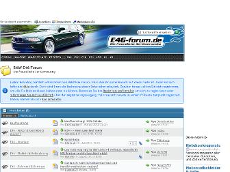 e46-forum.de website preview