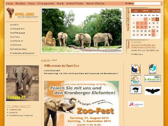 opel-zoo.de website preview