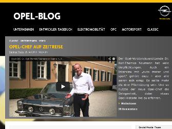 opel-blog.com website preview