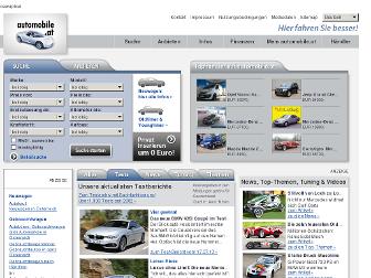 automobile.at website preview