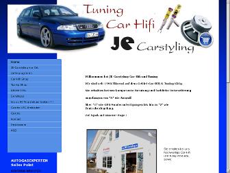 je-carstyling.de website preview