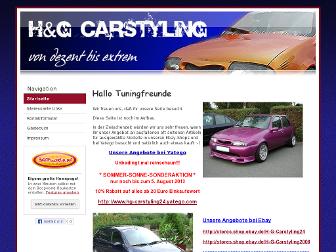 hg-carstyling.de website preview