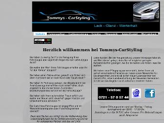 tommys-carstyling.de website preview