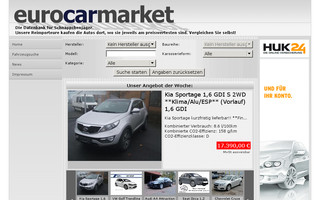 eurocarmarket.de website preview