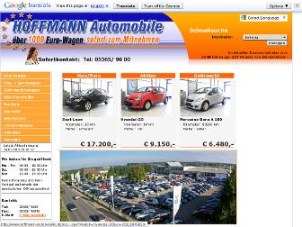 hoffmann-automobile.de website preview
