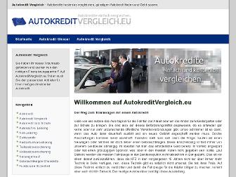 autokreditvergleich.eu website preview