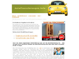 autofinanzierungen.info website preview