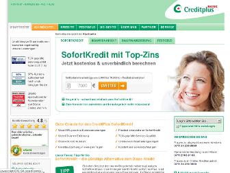 creditplus.de website preview