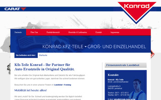 kfzteile-konrad.de website preview