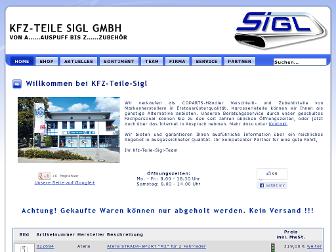 kfz-teile-sigl.de website preview