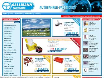 sallmann-autoteile.de website preview