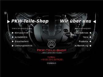 pkw-teile-shop.de website preview