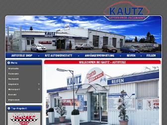 kautz-autoteile.de website preview