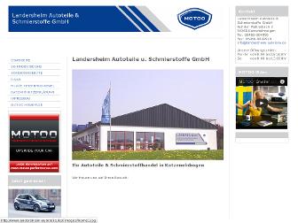 landersheim-autoteile.de website preview