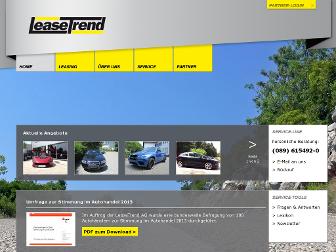 leasetrend.de website preview