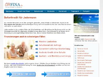 onfina.de website preview
