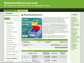 ratenkreditrechner.com website preview