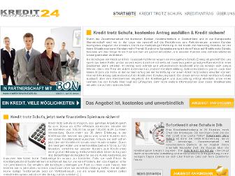 kredittrotzschufa24.de website preview