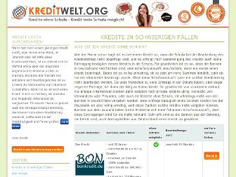kreditwelt.org website preview