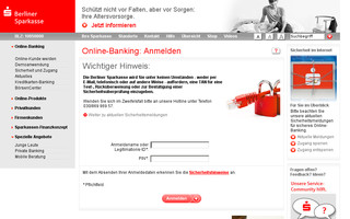 banking.berliner-sparkasse.de website preview