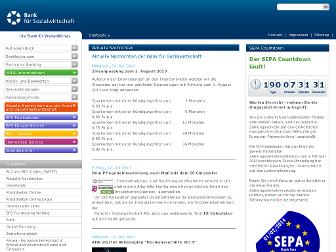 sozialbank.de website preview