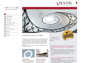 v-bank.com website preview
