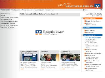 eckernfoerder-bank.de website preview