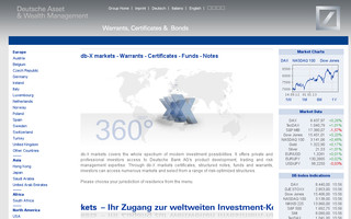 x-markets.db.com website preview