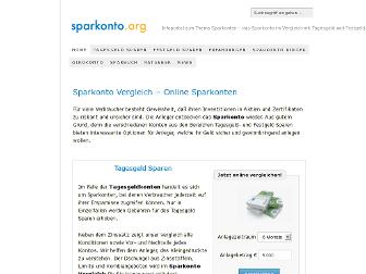 sparkonto.org website preview
