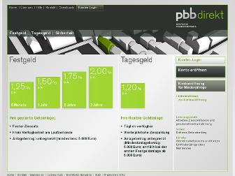 pbbdirekt.com website preview