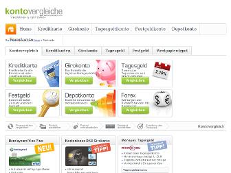 kontovergleiche.com website preview