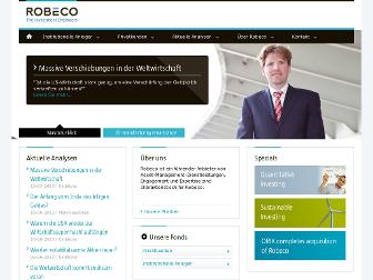 robeco.de website preview