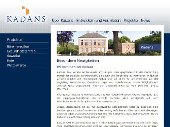 kadans.de website preview