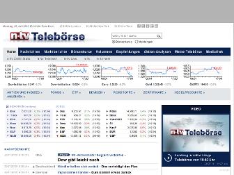 teleboerse.de website preview