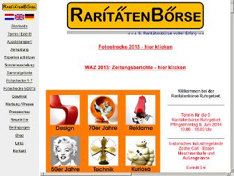 raritaetenboerse.com website preview