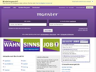 monster.de website preview