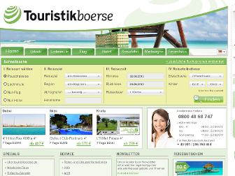 touristikboerse.de website preview