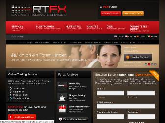 rtfx-trading.de website preview