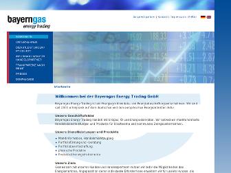bayerngas-energy-trading.de website preview
